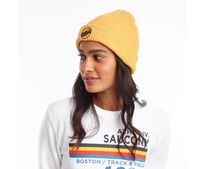 Női Saucony Rested Beanies Sárga | HU 628VRW